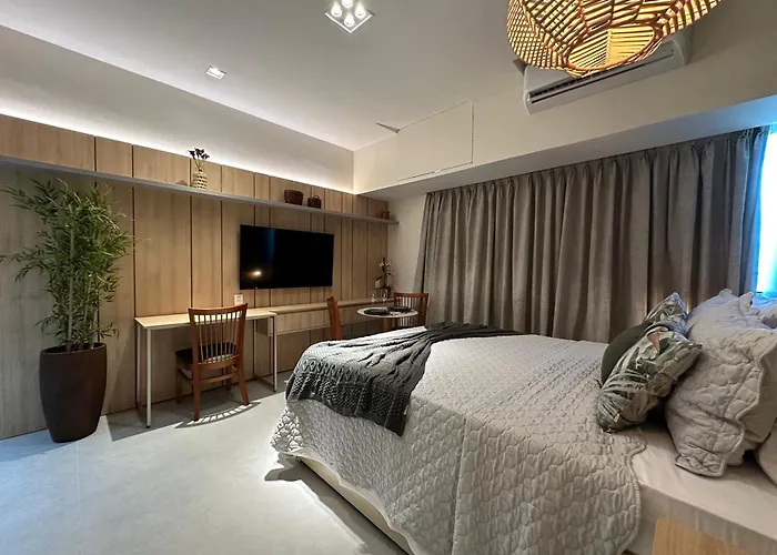 1111 Studio De Luxo Com Vista Deslumbrante Para O Rio